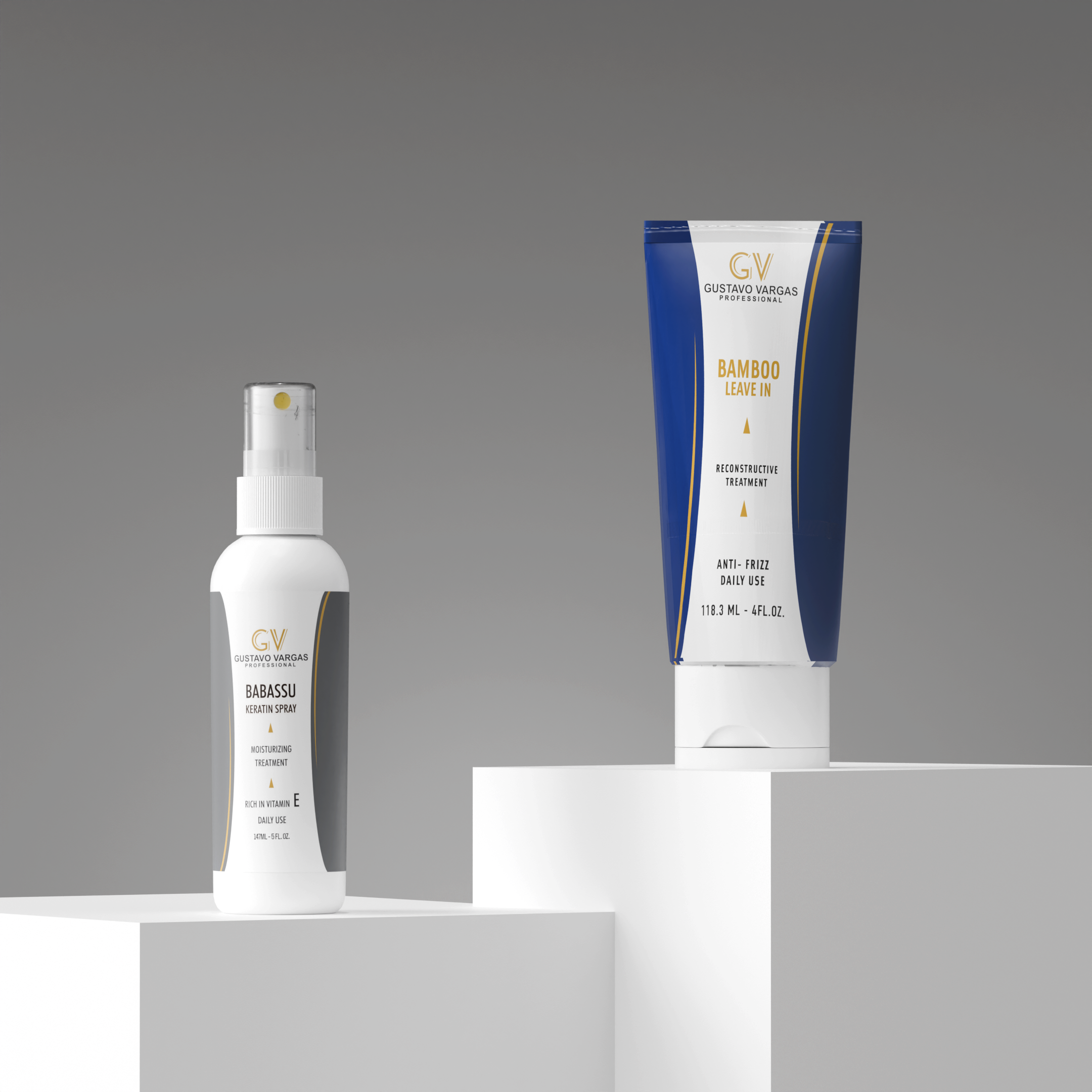 Babassu Keratin Spray and Bamboo Leave In