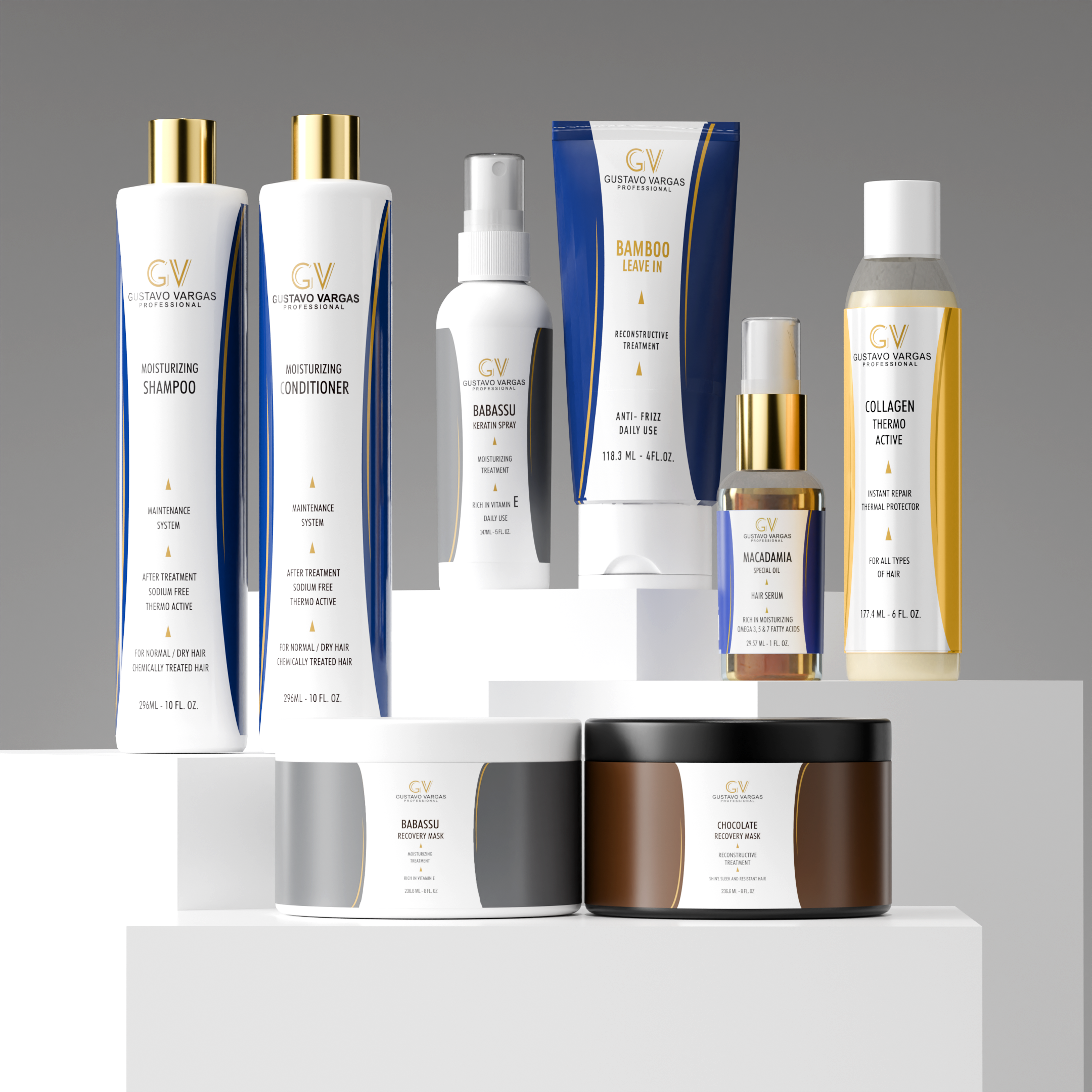 Gustavo Vargas Hair Kit