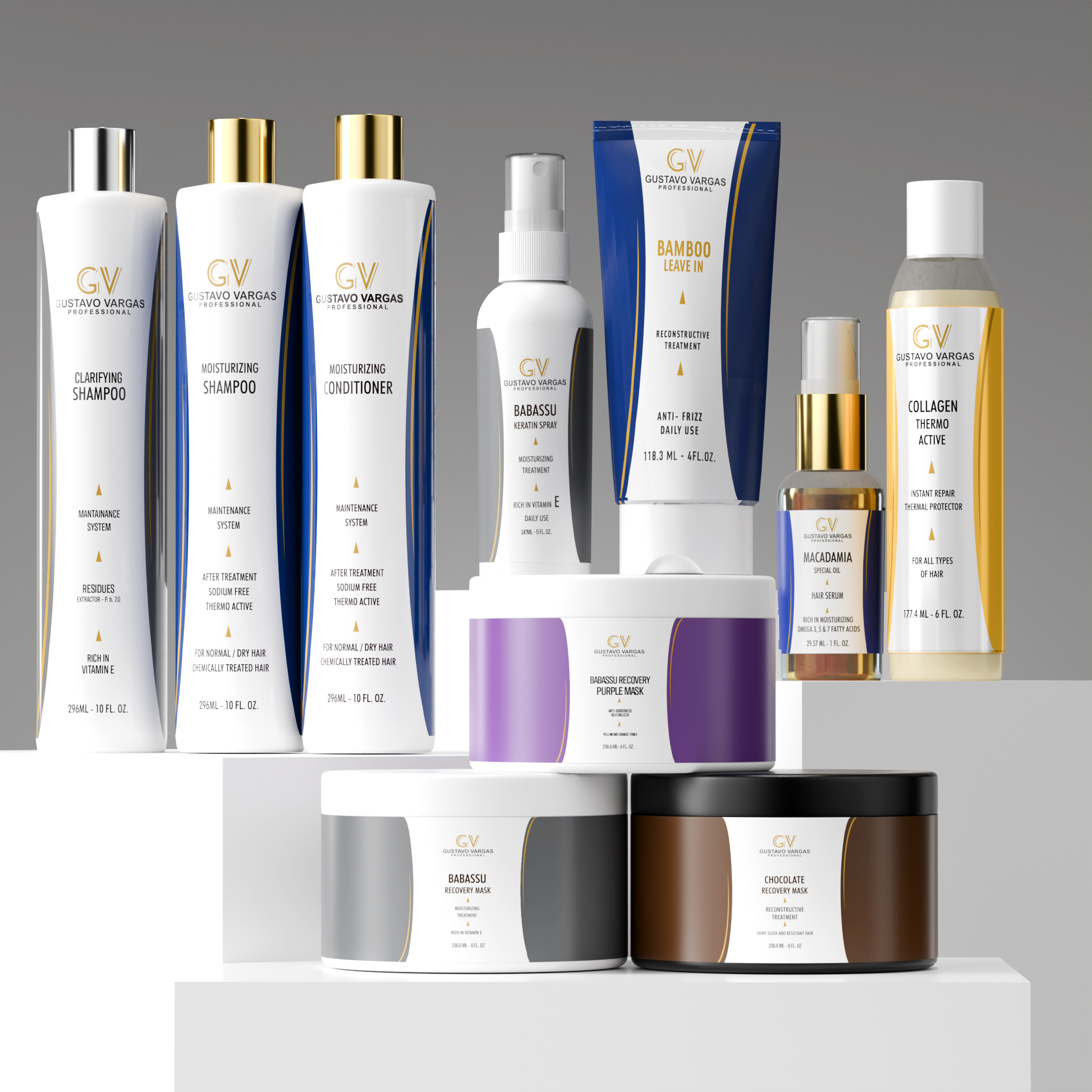 Gustavo Vargas Blonde Hair Kit