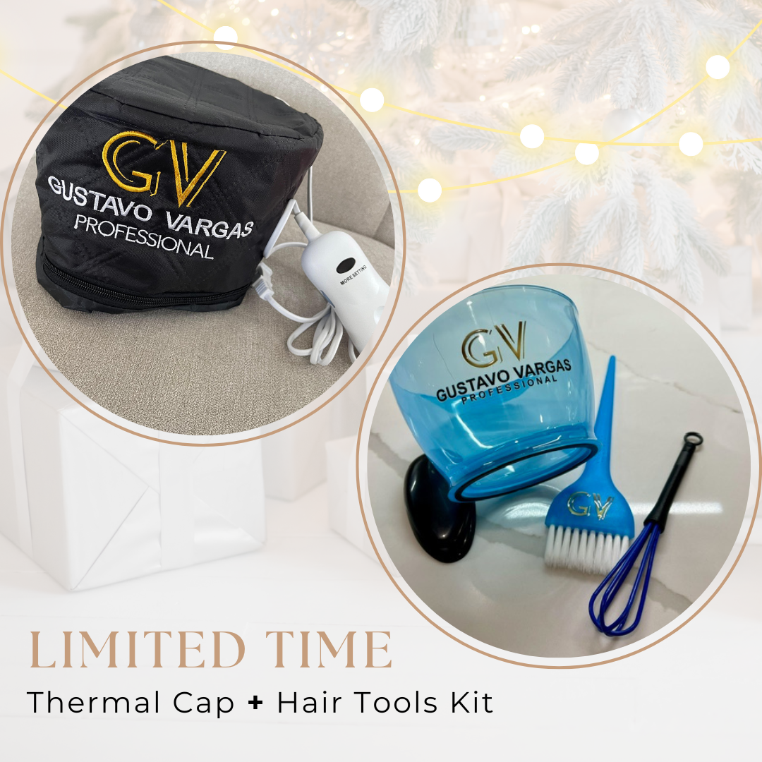 Thermal Cap + Hair Tools Kit