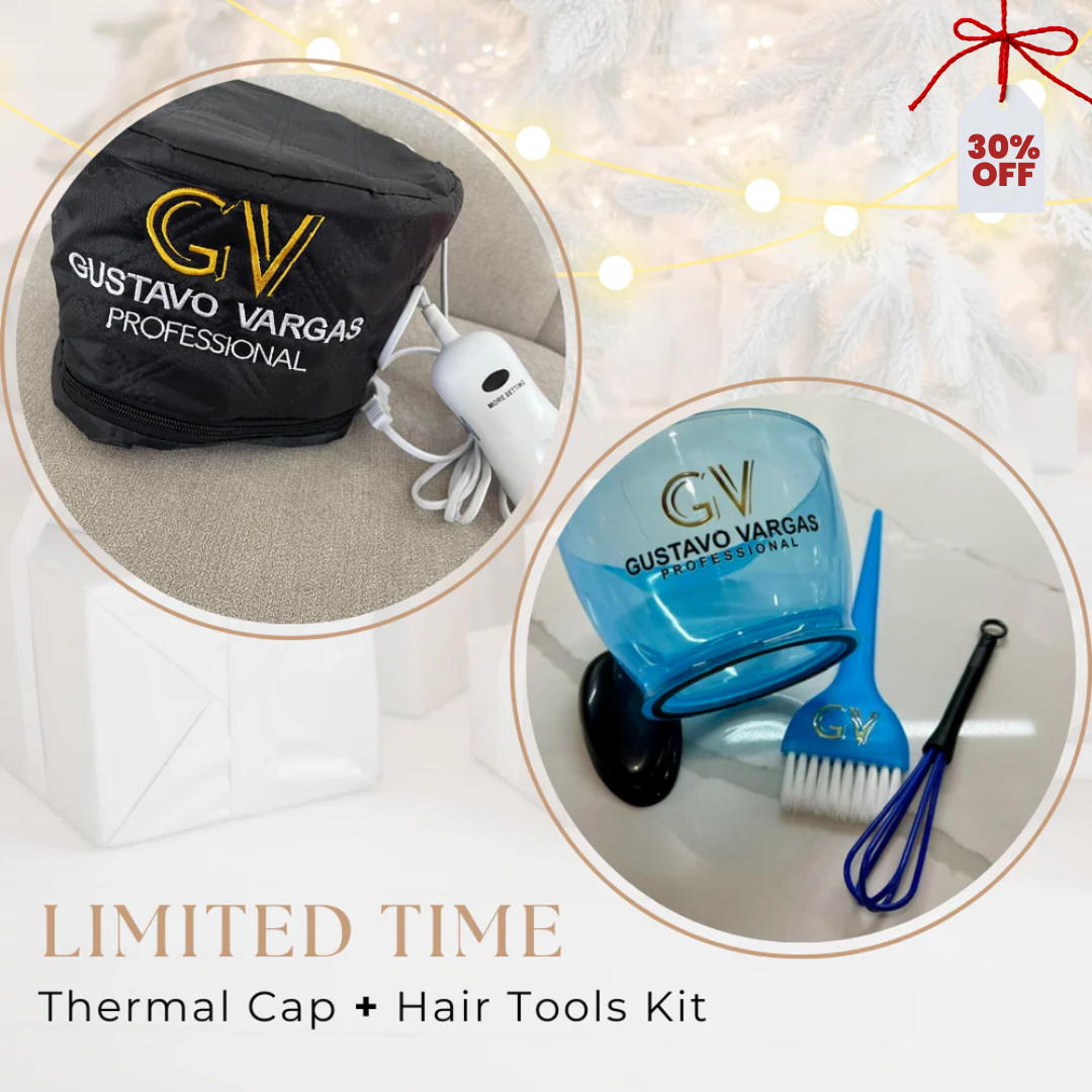 Thermal Cap + Hair Tools Kit