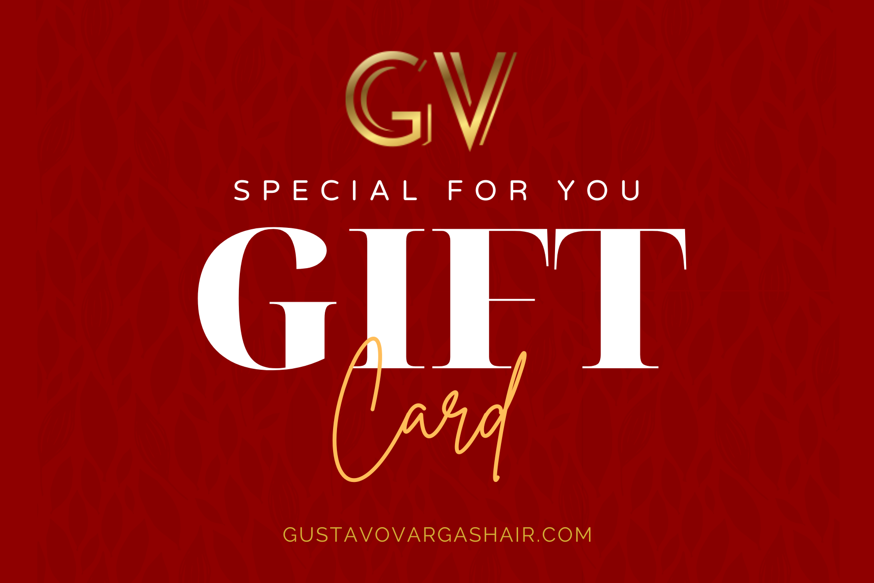 Gustavo Vargas Hair Gift Card